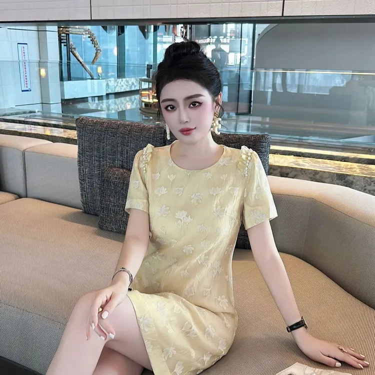 新号开播春夏福利款优惠活动碎花连衣裙裙子