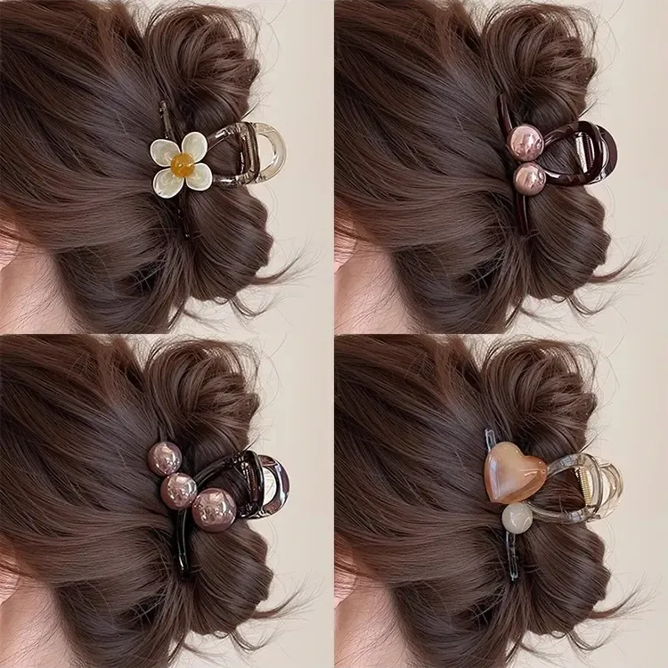 适合发量少的抓夹中号高级感2025新款发夹女后脑勺盘发鲨鱼夹夹子