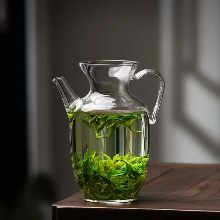 透明玻璃壶泡绿茶小青柑专用茶具一人小茶壶日式家用耐高温泡茶器