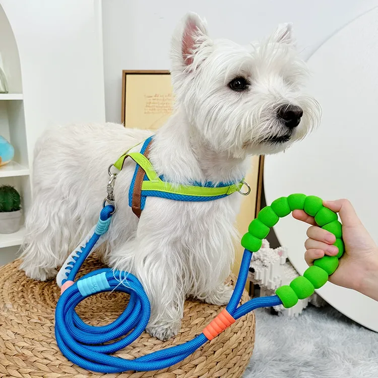 狗狗胸背牵引绳狗绳牵狗绳泰迪宠物遛狗绳胸背带小狗比熊遛狗神器