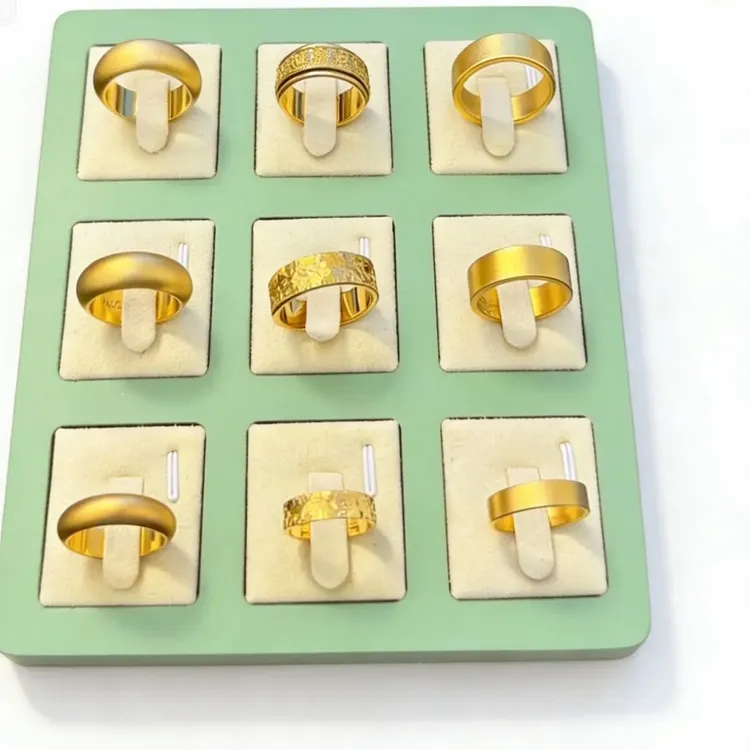 合金戒指 【闭口戒指】碎冰冰万福泥鳅背无事传承情侣简约气质对戒