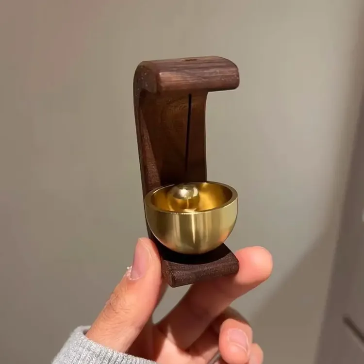 吸门式入户多巴胺风铃磁吸木质门铃商铺进门提醒铃铛新中式装饰