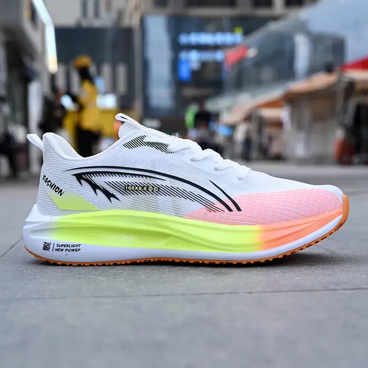 36-44码夏季单网面透气运动鞋男女款跑步鞋男生夏季情侣跑鞋减震