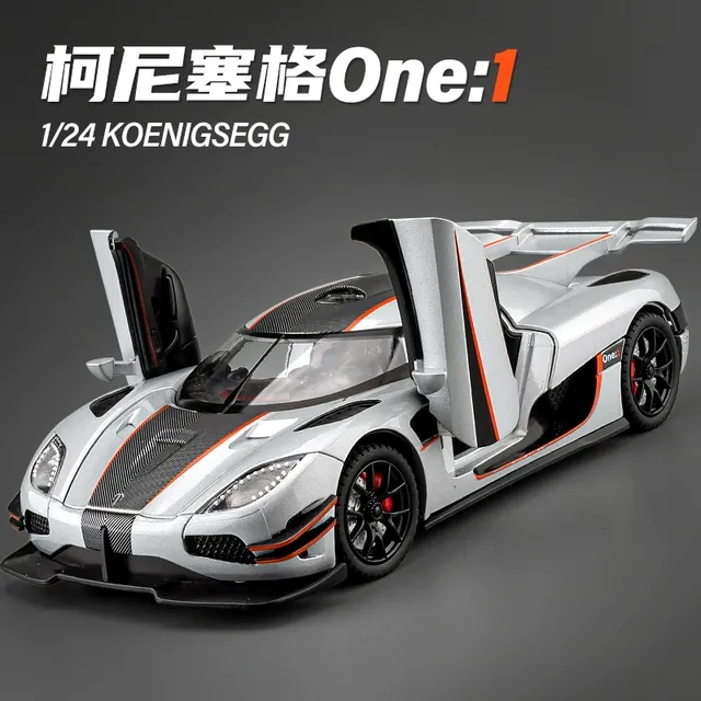 柯尼塞格one1车模型仿真合金超级跑车儿童玩具车男孩礼物汽车模型