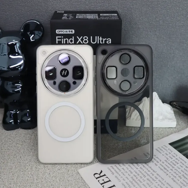 磁吸圈OPPOFindX8Ultra手机壳自带镜头膜防摔软壳适用x8s+保护套P