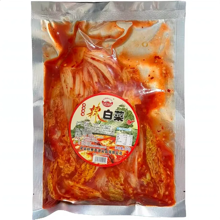 朝族风味辣白菜350g/袋成颗装朝族泡菜开袋即食开胃解腻下