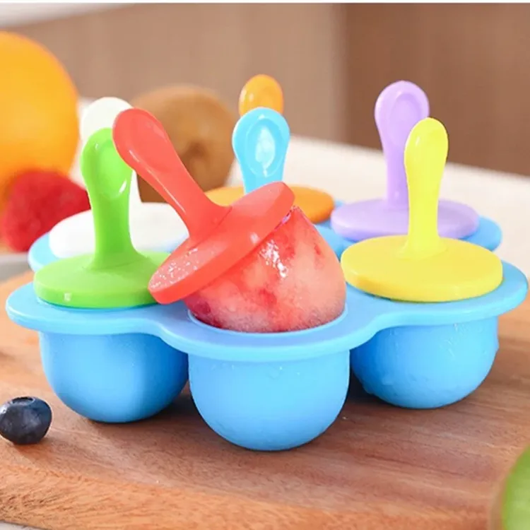 创意雪糕模具家用做冰棒冰棍冰糕的硅胶磨具自制儿童迷你可爱冰块