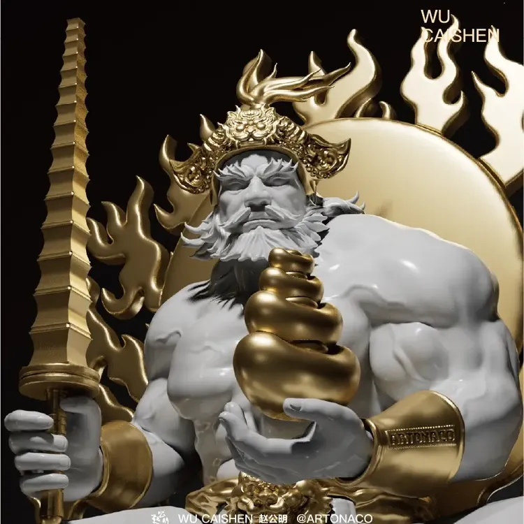 凹凸纳克肌肉财神第四代赵公明