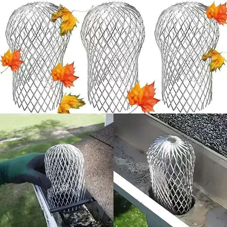过滤网户外地漏挡树叶屋檐楼顶排水管其他机械五金网防垃圾老鼠商品图