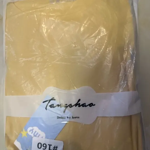 草本山茶花香氛保暖内衣套装秋冬贴身舒适黄色