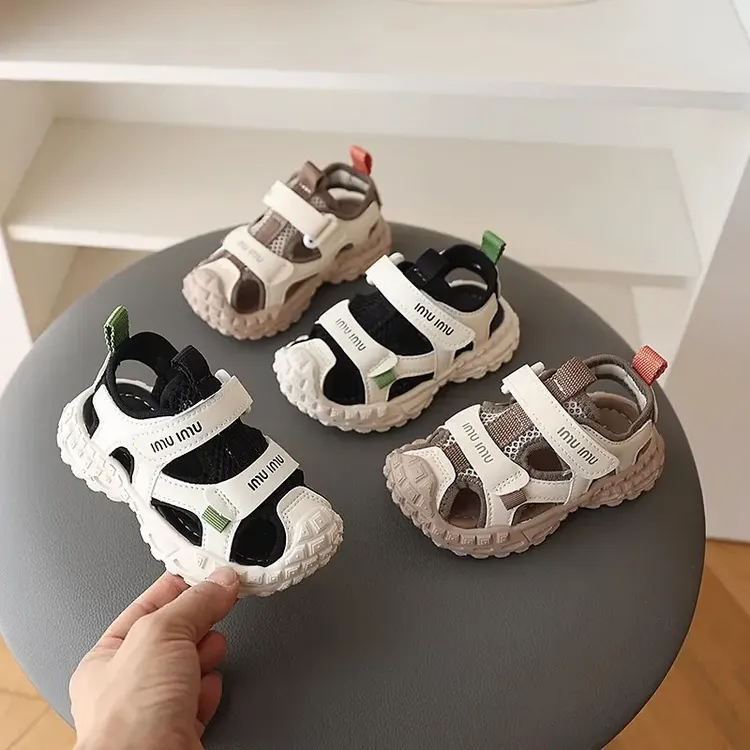 【小黄鸭溯溪鞋21-30】夏季儿童凉鞋防滑耐磨包头鞋运动休闲鞋G63