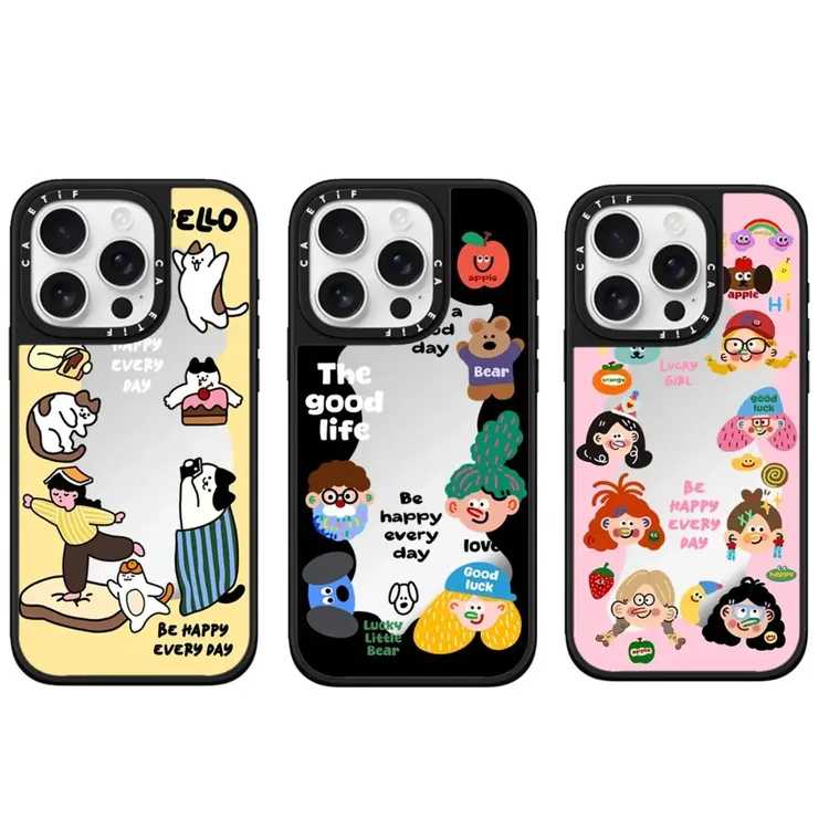 CASETIFY【女孩像】适用于16promax手机壳15/14/13/12/11防摔潮牌