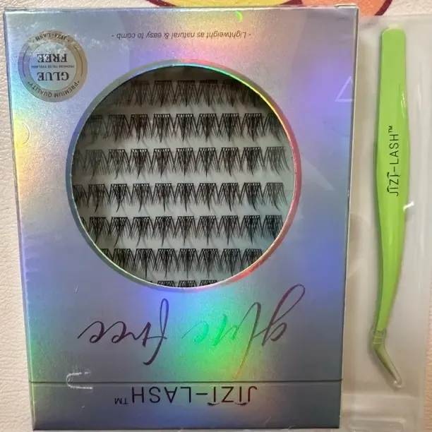 免胶假睫毛太阳花自然卷翘浓密无需胶水真分段式新手自粘假睫毛