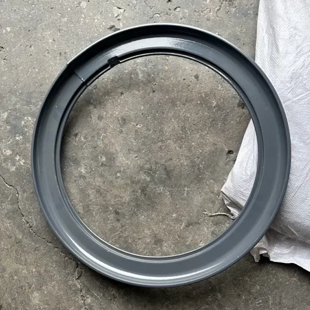 叉车轮胎28×9-15钢圈压条配件叉车钢圈铁圈卡簧钢圈配件15英寸圈