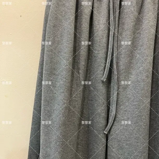 黎黎家软糯垂感慵懒风直筒长裤显瘦休闲百搭35