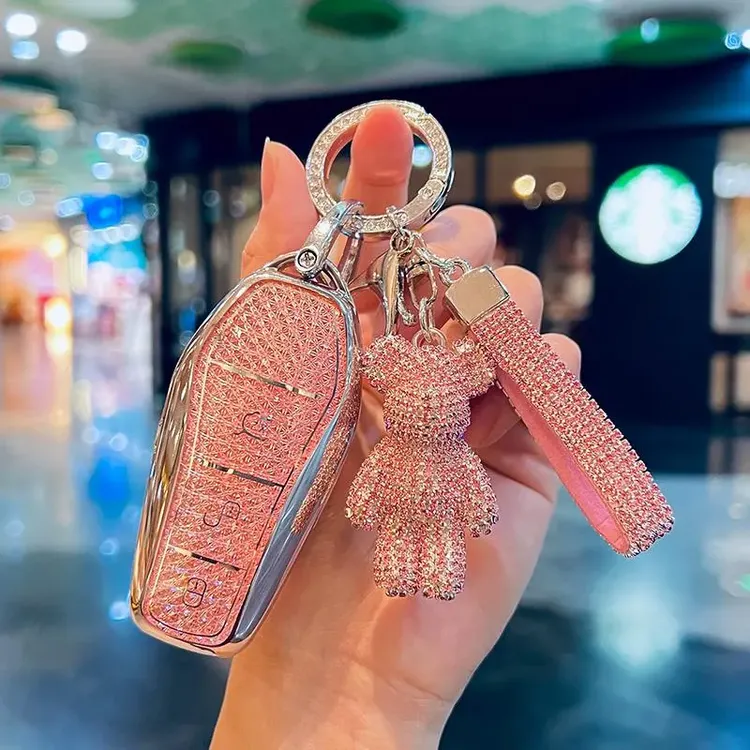 适用于比亚迪钥匙套汉秦plusdmi宋plusdmi唐元plus海鸥宋pro壳套