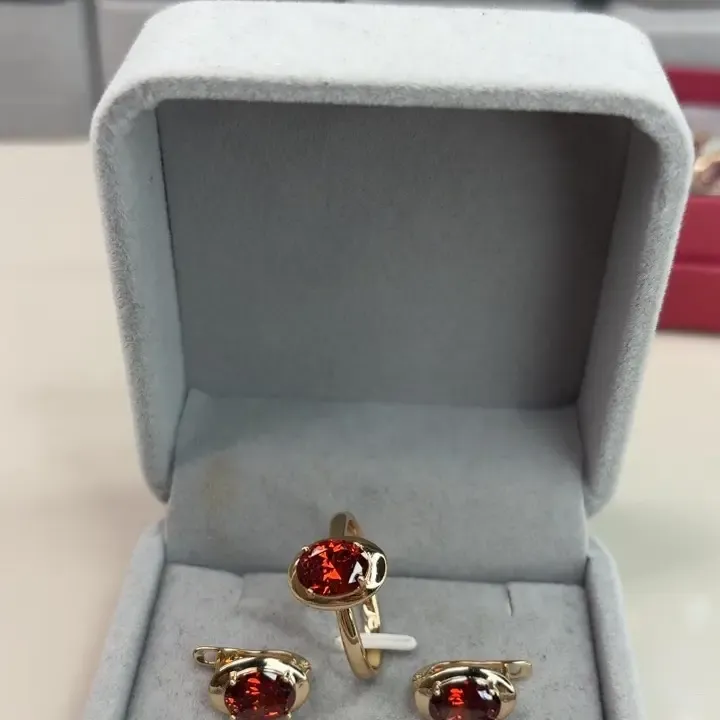 铜合金锆石耳饰  铜合金锆石复古耳环