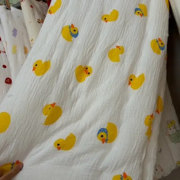 A类纯棉纱布婴儿棉花包被内里新疆长绒棉花