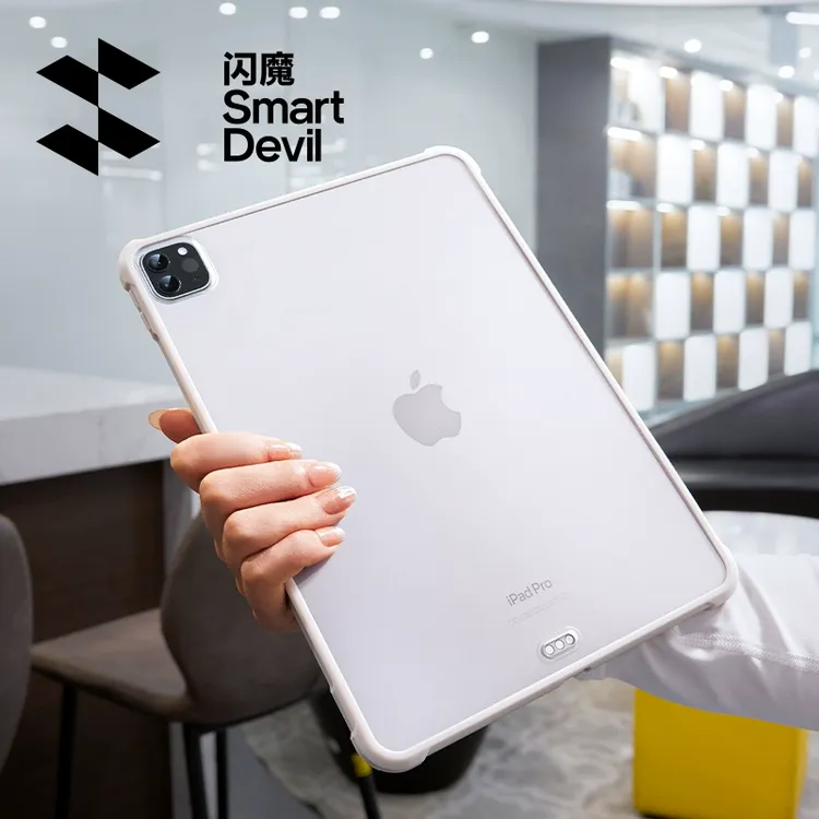闪魔适用iPadair6保护壳套2024新款Pro11平板超薄9防弯5摔4mini7
