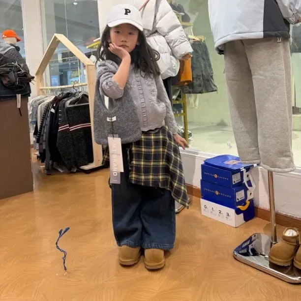 男女童秋冬中国风针织毛衣套装时尚休闲又舒适