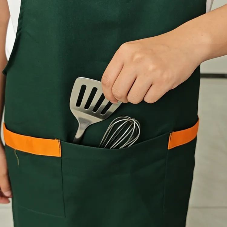 防水防油耐脏大口袋厨房家用工作男女通用围裙