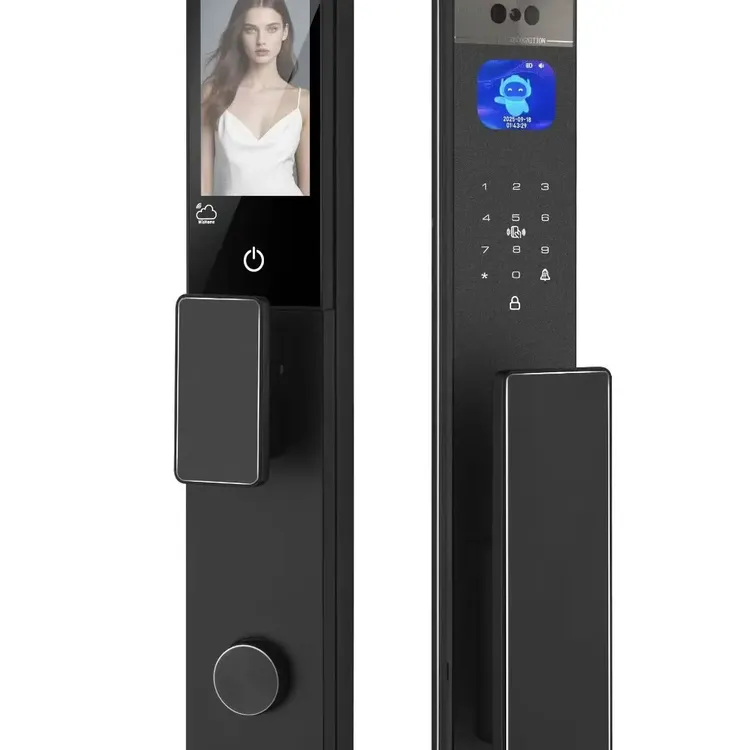 3D人脸智能锁防水全自动指纹密码锁远程开锁家用入户门电子门锁