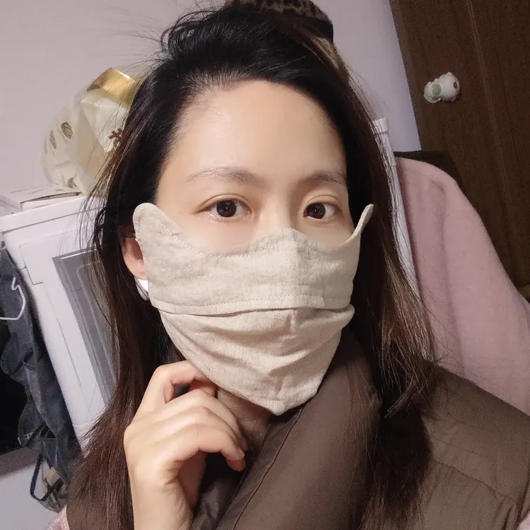 桑蚕丝保暖口罩女秋冬防护透气可调节护眼角防风御寒素颜神器
