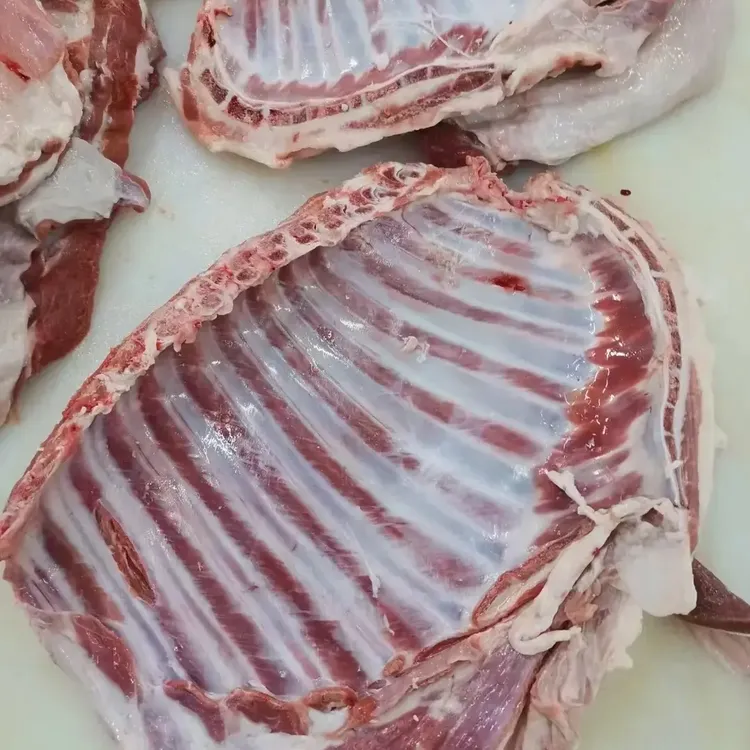 新鲜农村散养羊肋排肉质鲜嫩适合烧烤炖汤红烧