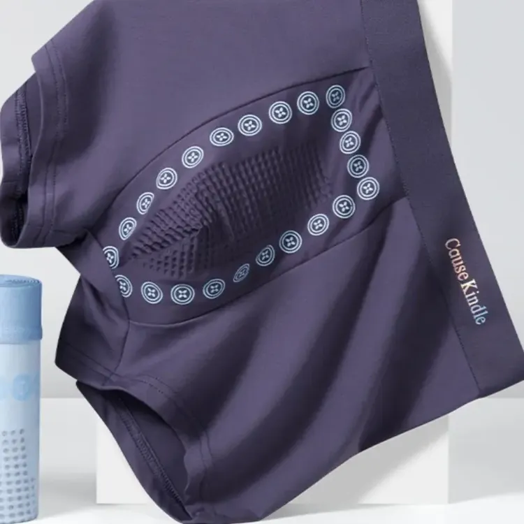 男士平角内裤莫代尔材质透气宽松四角短裤平角裤