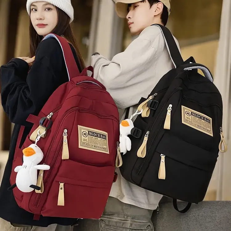 书包女大容量男高中初中生中学生背包小学生4-6年级大学生双肩包商品图