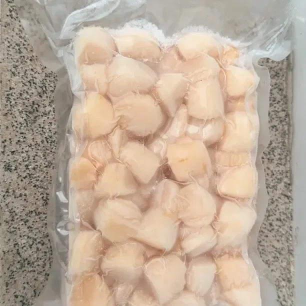 新鲜原浆扇贝丁饱满鲜嫩顺丰包邮冷冻发货