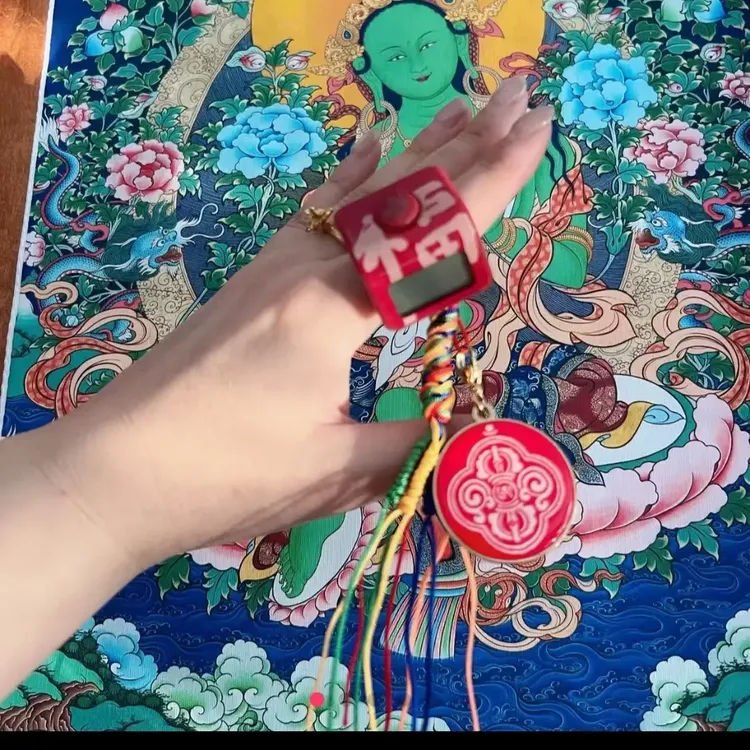 红福字金刚结大鹏鸟计数器