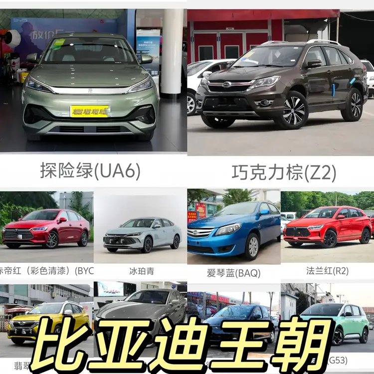 比亚迪成品漆唐宋元速锐思锐汉S7S6L3G6F6F3F0E5E3E2D1雪域白时光