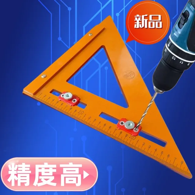 电木三角尺木工大全高精度角尺90度专用神器直角尺拐尺三角板方尺