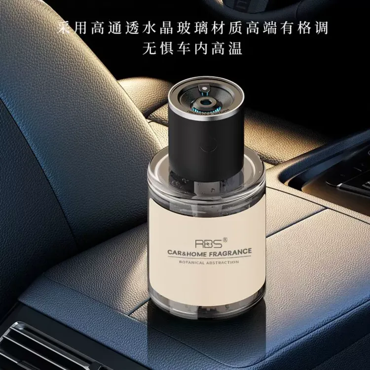 睿步仕车载香薰2025夏季新款自动喷雾汽车香氛氛围星空顶智能机