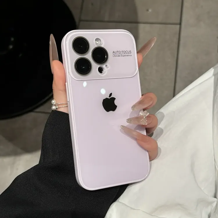 高级大视窗秒变17手机壳适用16promax新款iPhone15硬14简约13