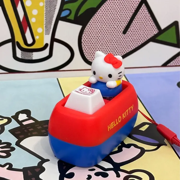 【新款】kt发声按键解压最强嘴替语音小玩具可爱挂件趣味送朋友