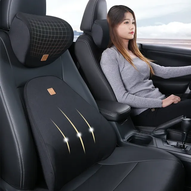 汽车护腰靠垫腰垫车载座椅腰靠腰枕车用靠枕头枕办公室腰部靠背垫