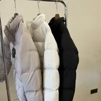 【王小姐】高品质 “经典”三星90白鸭绒立领保暖面包服外套女 可溯源