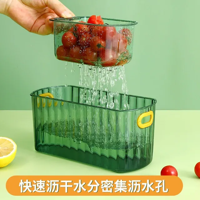 懒人零食盒轻奢家用果盘客厅沙发嗑瓜子双层零食盘干果水果收纳盒