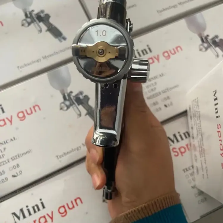 汽车修补小喷枪家具皮具局部小型喷漆枪 0.5/0.8 /1.0口径可选