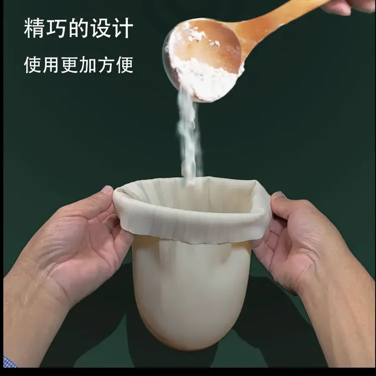 家用便捷食品级硅胶揉糌粑袋不沾手藏式朝佛旅行用品