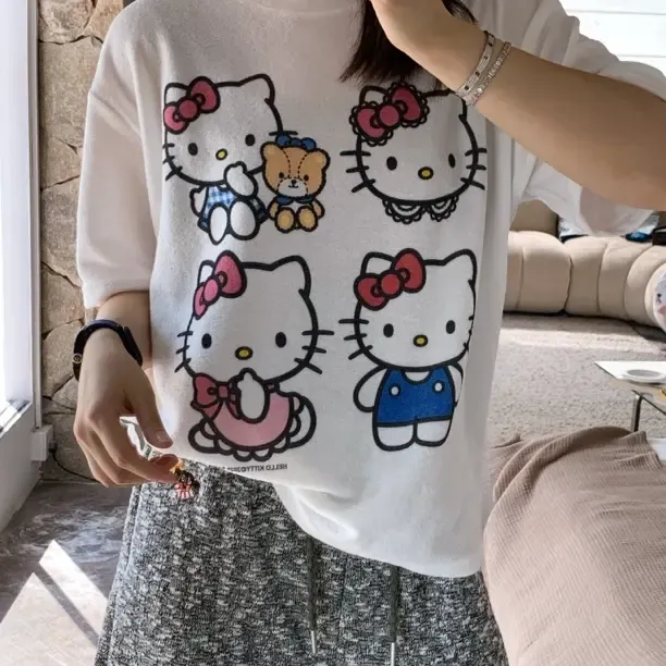 SEVENFUOO -【Kitty聚会】短袖T恤