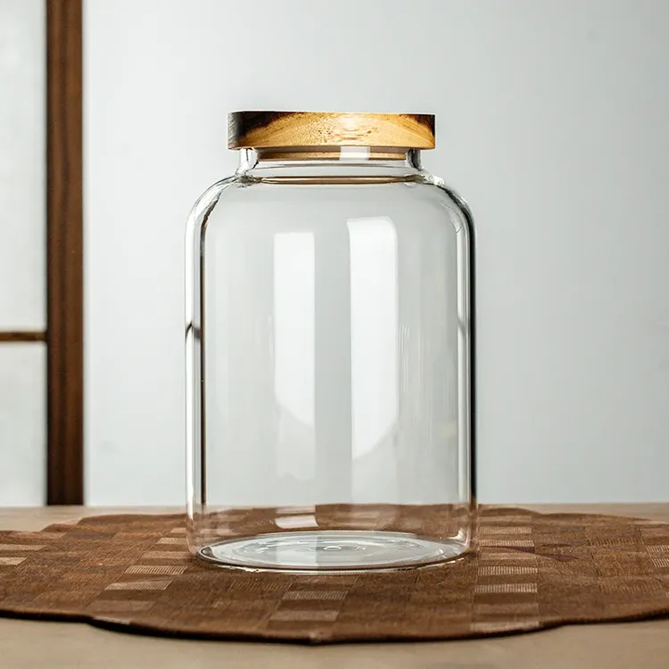 【宠粉福利】陈皮高硼硅玻璃罐1300ml-2800ml收纳罐储存家用茶叶罐