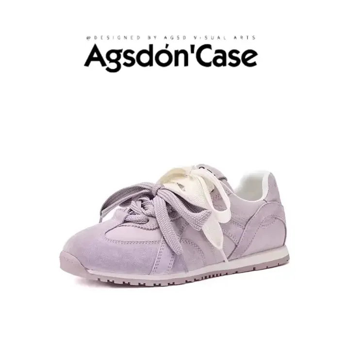 同款小众超火软底德训鞋女2025春夏季新款休闲透气芭蕾阿甘