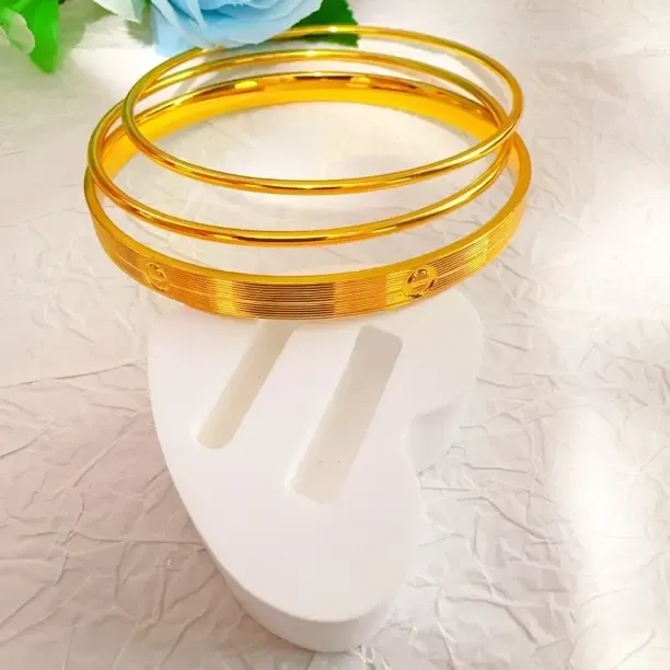 合金手链 MG 时尚卡三圈手镯0.25g