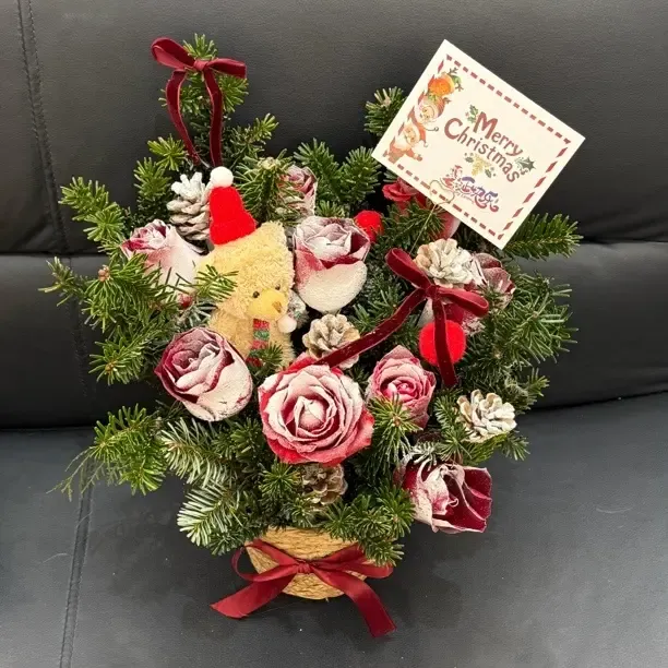 草莓塔花束同城配送圣诞礼物送女友全国可订购