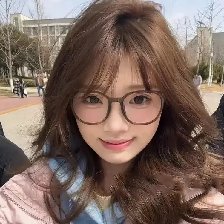 上新韩版ins风近视眼镜女可配度数大框防蓝光无度数平光镜显瘦