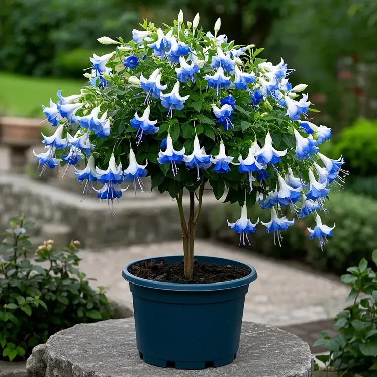 阳台开花植物倒挂金钟盆栽棒棒糖灯笼花灯笼花卉开花四季开花盆栽