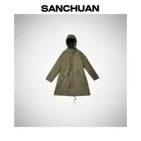 【SANCHUAN 】可拆卸两件套工装鹅绒棉服